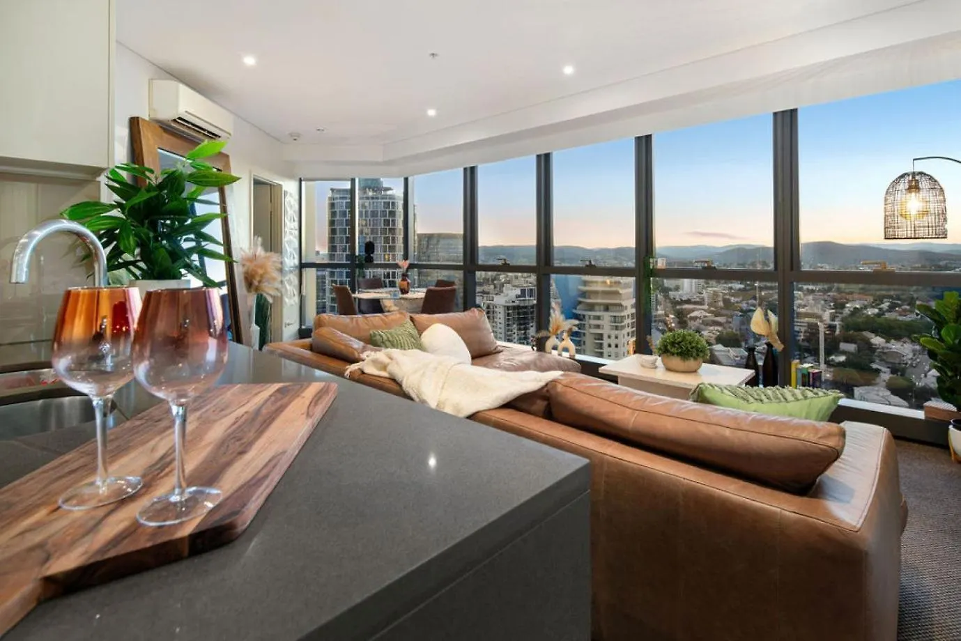 شقة Brisbane Cbd - Spectacular Views - Sleeps 6 أستراليا