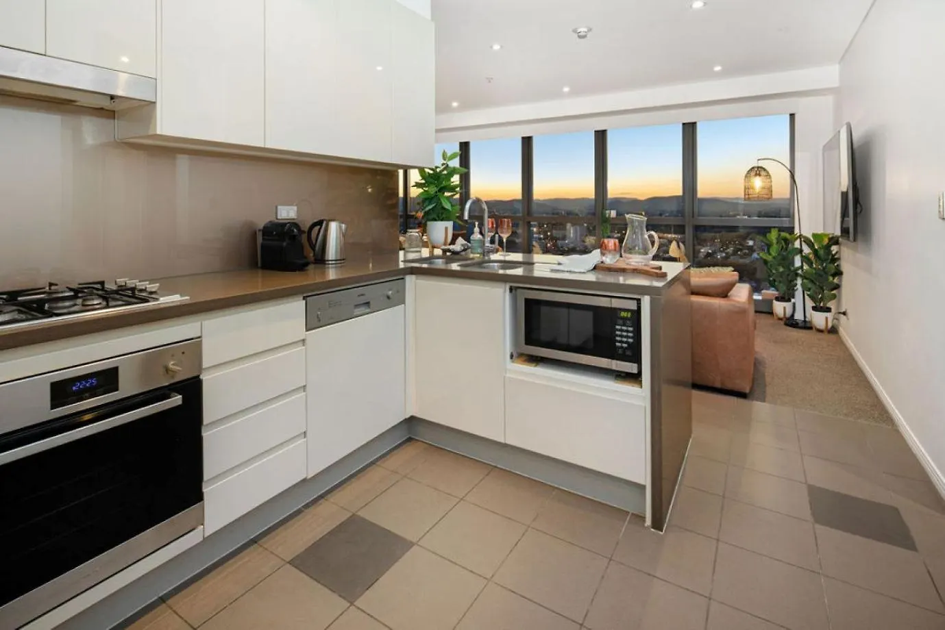 شقة Brisbane Cbd - Spectacular Views - Sleeps 6 أستراليا